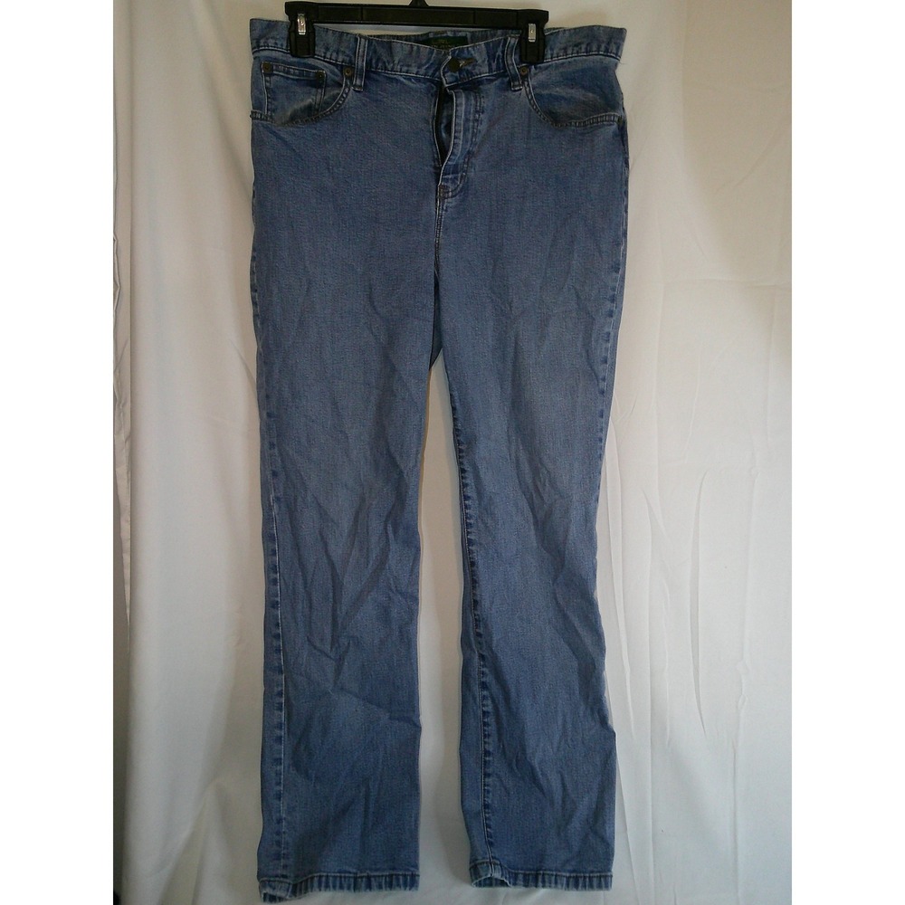 LRL Lauren Jeans Co‎ Ralph Lauren Women's Blue Denim Jeans Size 12
